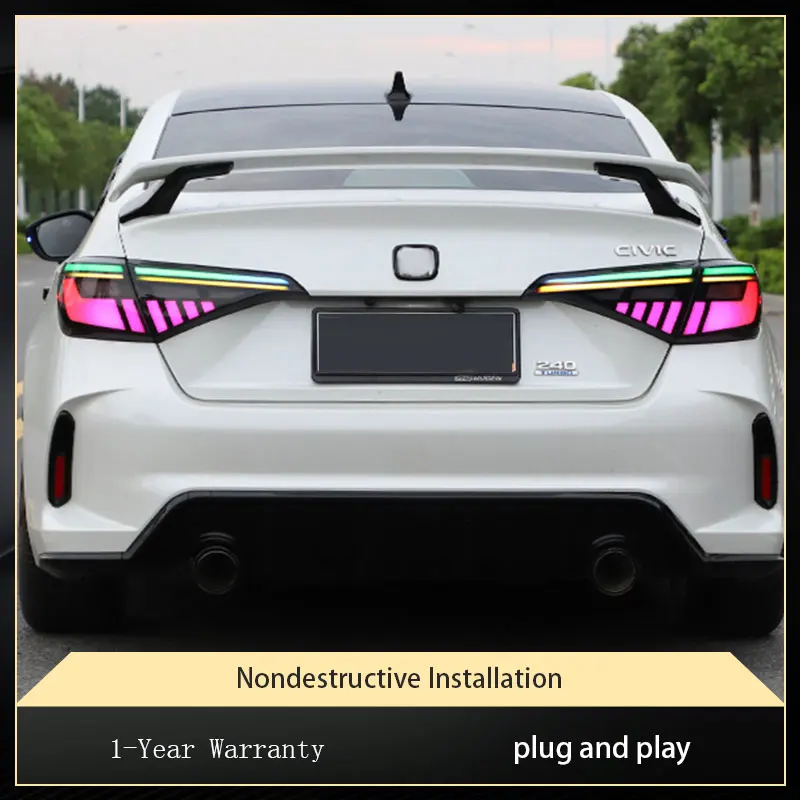 Автомобильные фары для Honda Civic G11 2021 2022 2023 задние светодиодные новые ДХО