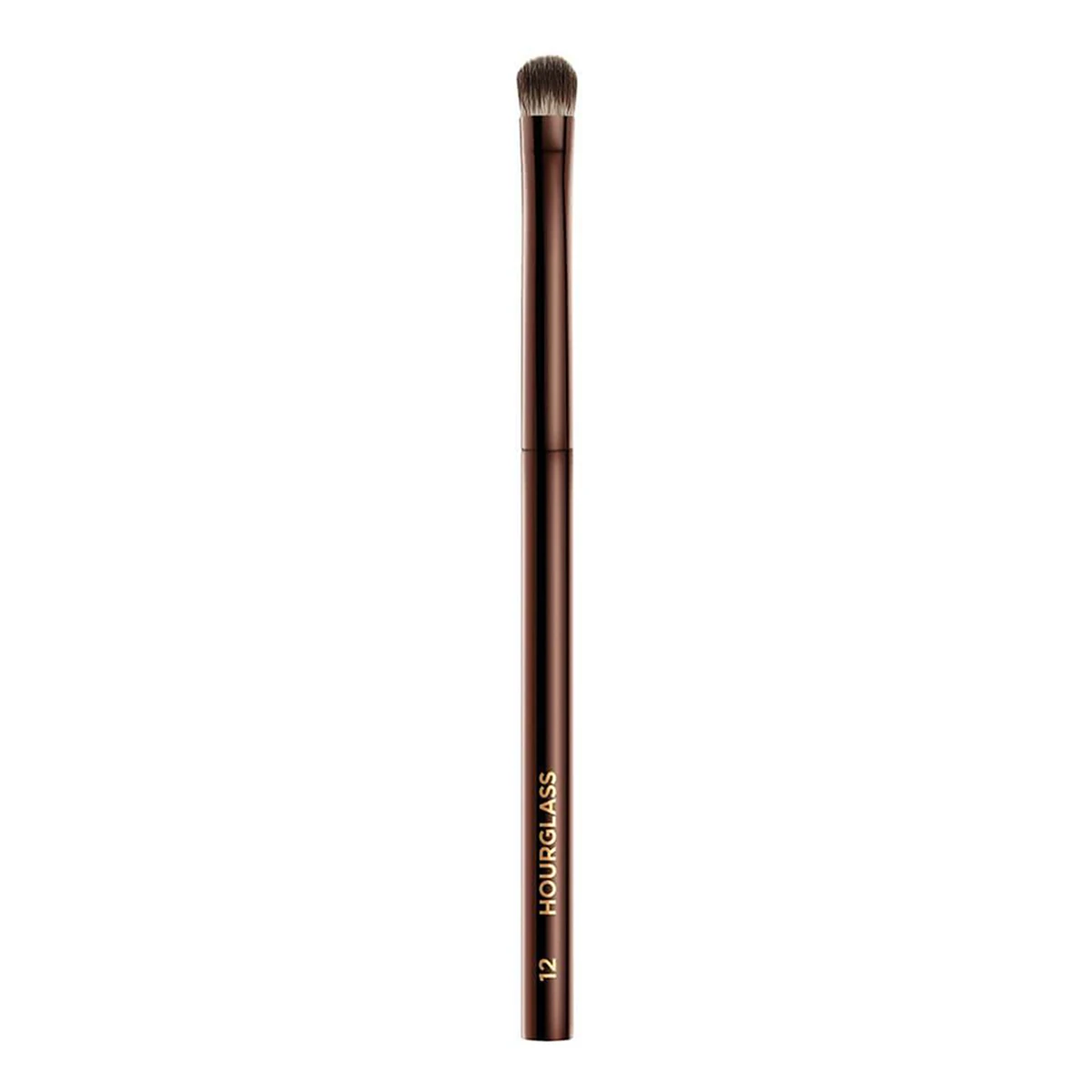 

Hourglass Nº 12 Beveled Shadow Brush - Makeup Brushes Small Eye Shadow Smudging Blending Highlighting Beauty Cosmetics Tools