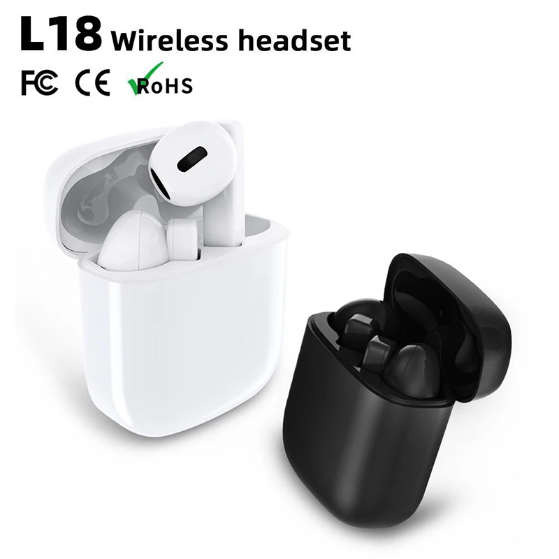 Беспроводные Bluetooth-наушники L18 TWS V5.0 Спортивная игровая стереогарнитура