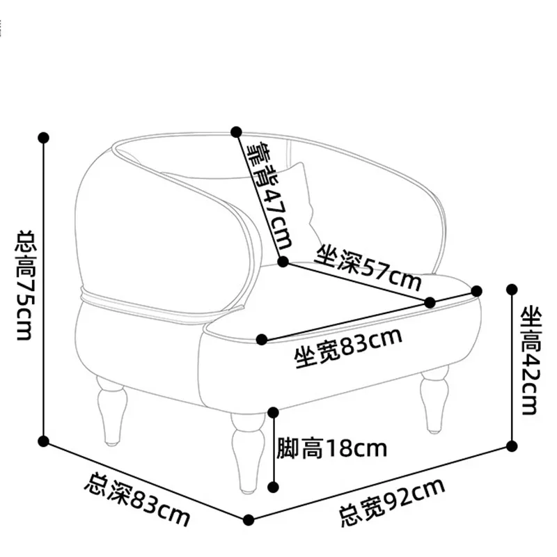 Кресло с откидывающейся спинкой мебель для чтения стол расслабляющий