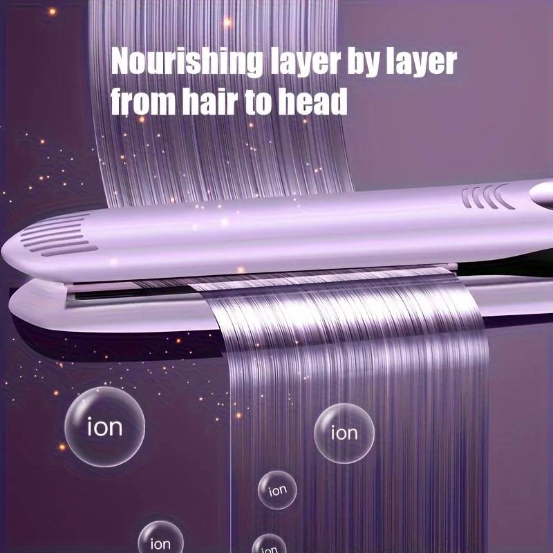 Выпрямитель для волос с утюгом 2 в 1 профессиональный выпрямитель утюжок завивки