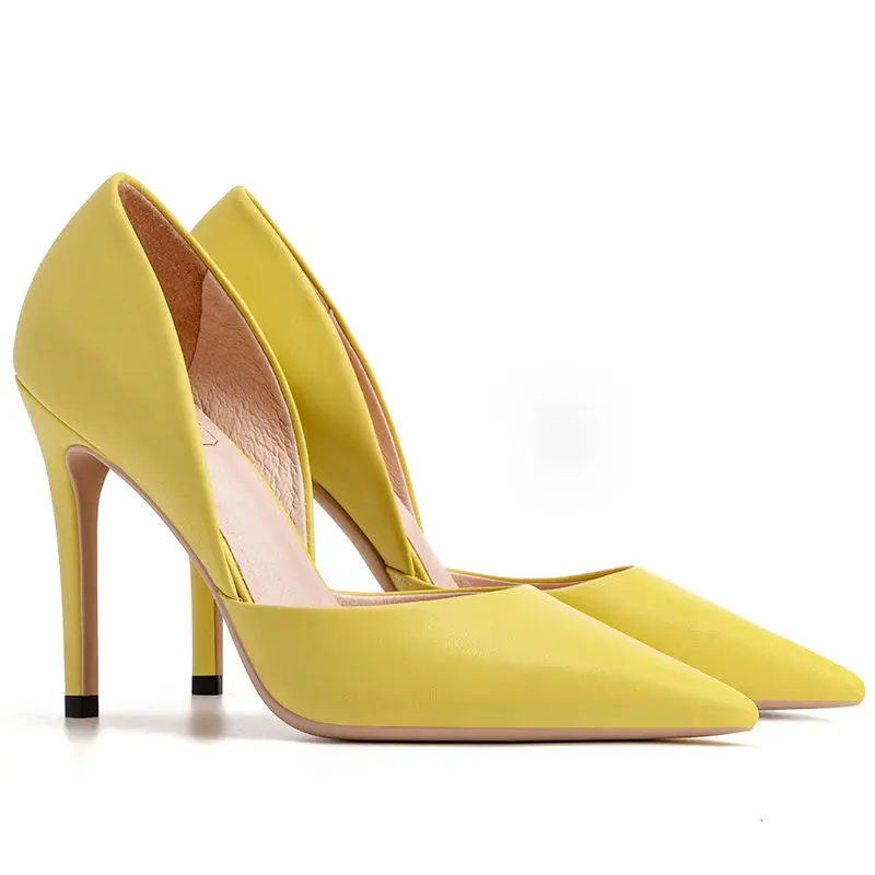 

Туфли-лодочки женские на высоком каблуке, с острым носком, размеры 34-42