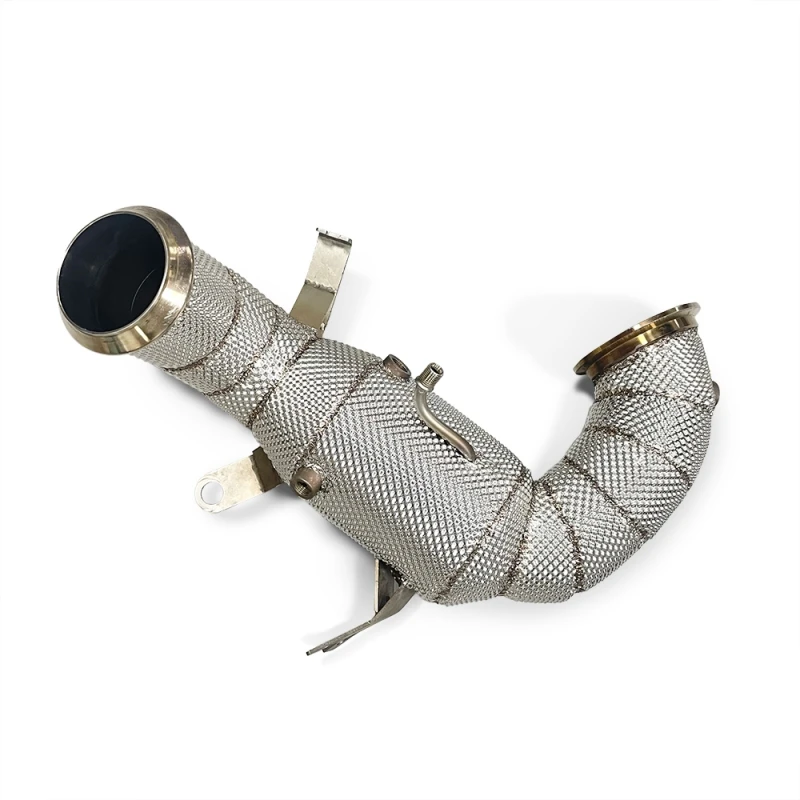 Система выхлопной трубы с высоким потоком для Mercedes AMG A45/A45S/CLA45