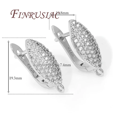 Позолоченные застежки для сережек FINRUSIAC