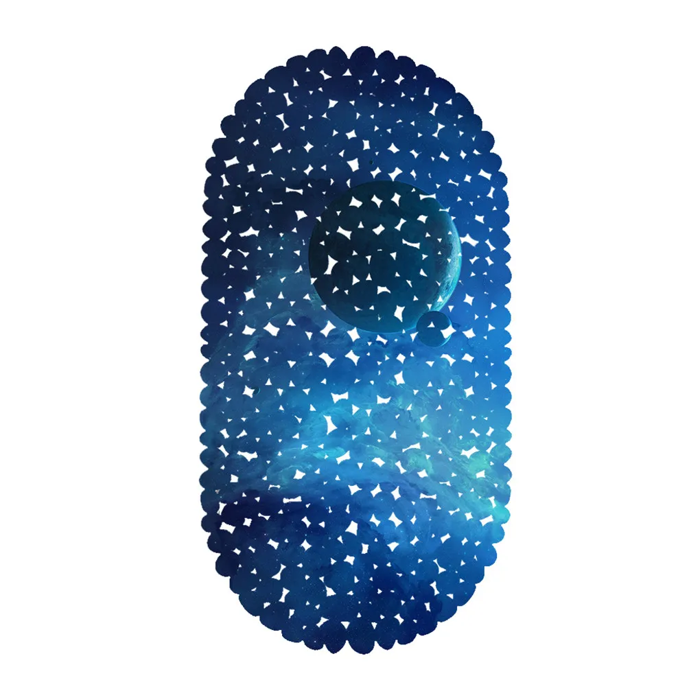 

Bathroom Non-slip Mat Bathing PVC Floor Pad Shower Anti-slip Pebble Stone Design Mat F430-136