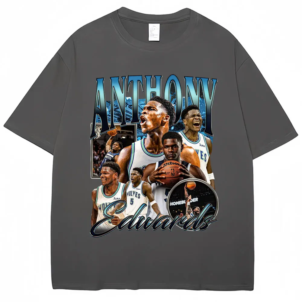Винтажная футболка с рисунком Энтони Эдварда мужская одежда подарочная для