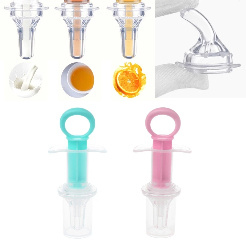 

Baby Medicine Dispenser Dummy Pacifier Infant Convenient Nipple Type Medicine Feeder Newborn Toddler Liquid Soother
