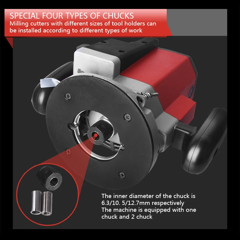 Многофункциональный ручной деревообрабатывающий гравировальный станок 220 В/1800