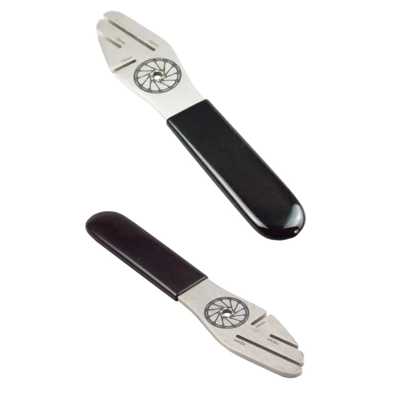 

Mountain Bicycle Disc Brake Rotor Alignment Truing Tools Stainless Steel MTB Bike Disc Flattening Correction Wrench 24BD