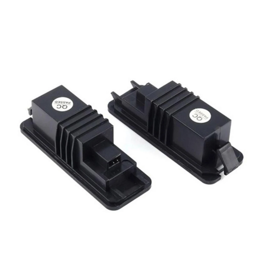 Комплект Из 2 Автомобильных Номерных Знаков Для Vw Golf 4/5/6/7 Mk4/mk7 Passat Cc Polo Scirocco Skoda Seat