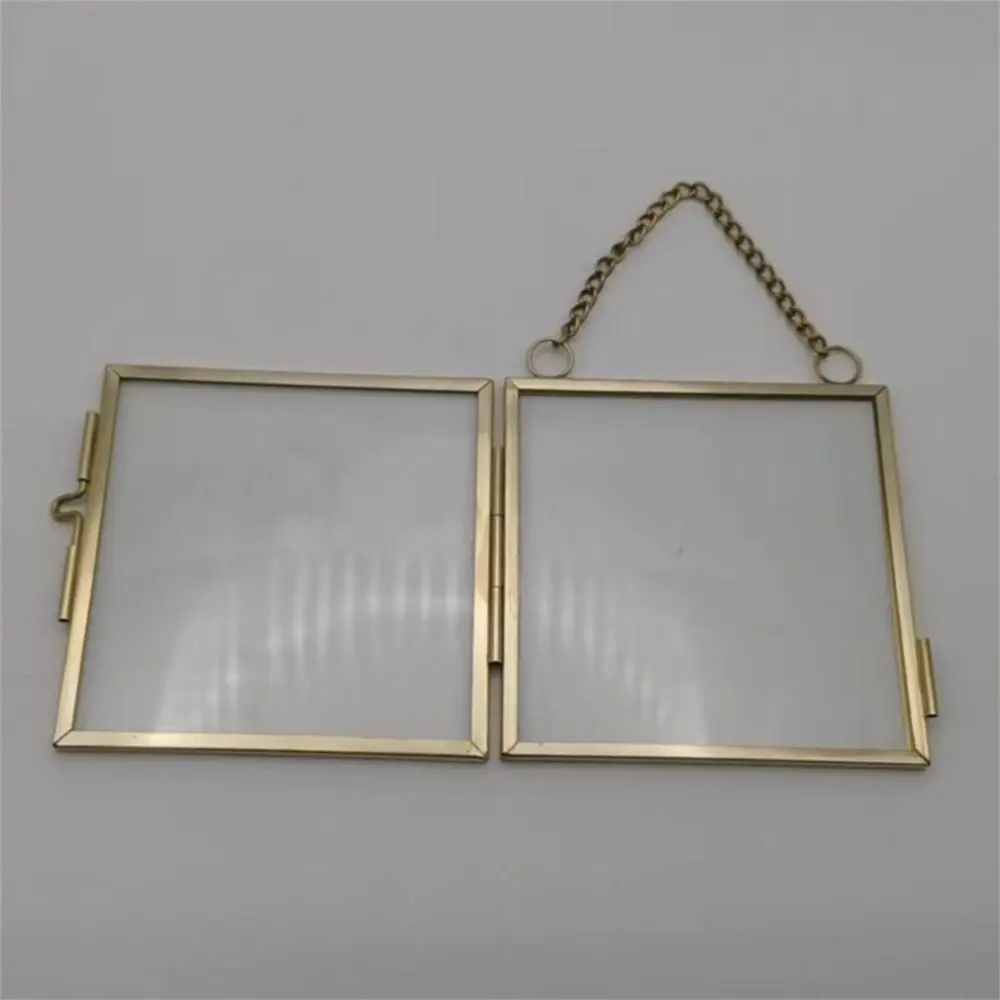 Креативная металлическая фоторамка сделай сам в стиле ретро высокопрозрачная