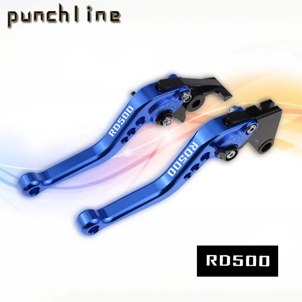Фото Подходит для RD500LC всех лет RD 500LC RD500 LC Аксессуары для мотоциклов с ЧПУ Короткие тормозные рычаги сцепления Набор регулируемых ручек №1