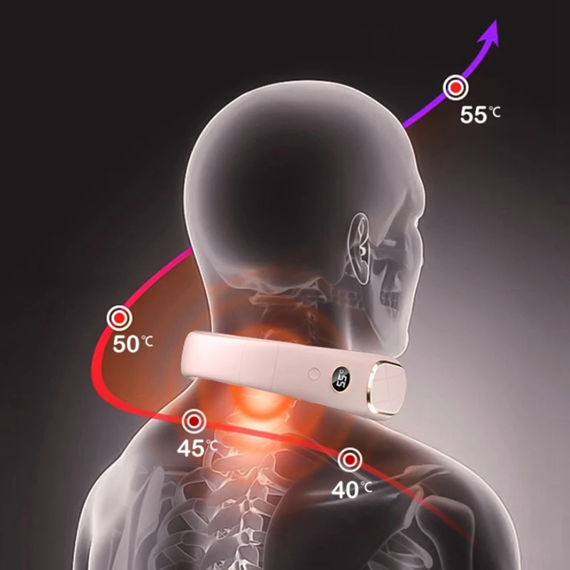 Подвесная грелка 8000 мАч зарядка через USB цифровой обогреватель для рук и шеи