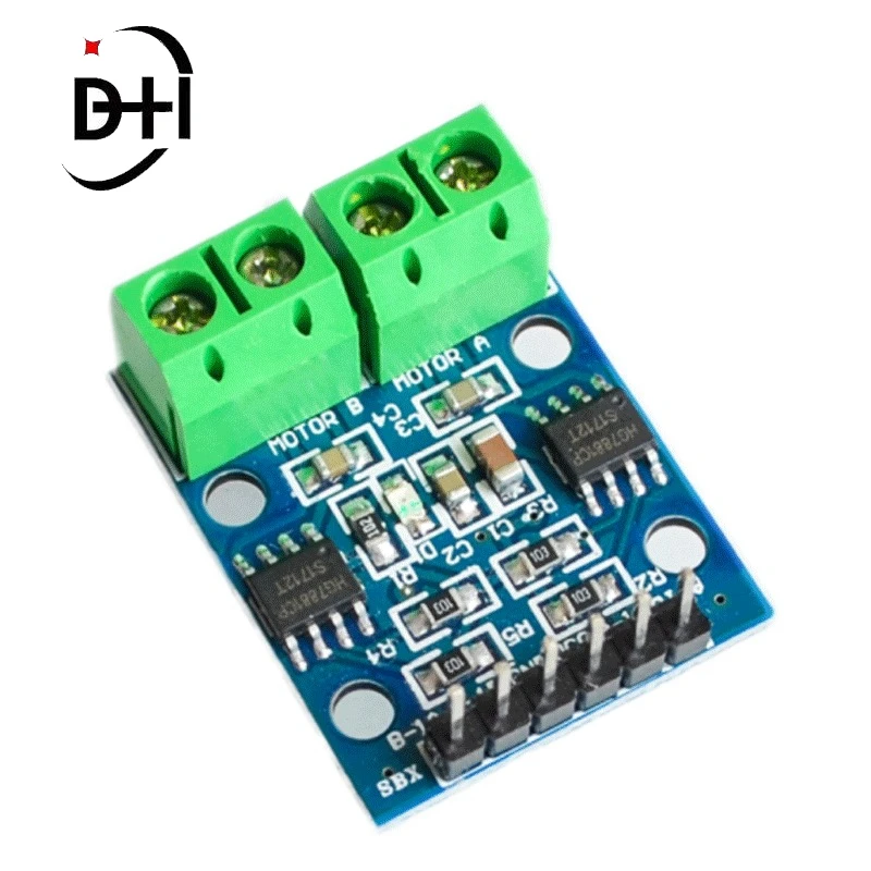 Модуль привода двойного дорожного двигателя HG7881 HG7881CP для 2-канальной платы драйвера шагового двигателя постоянного тока, H-образный мост