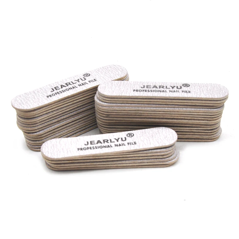 100 шт. наждачная бумага профессиональные деревянные пилки для ногтей зернистость
