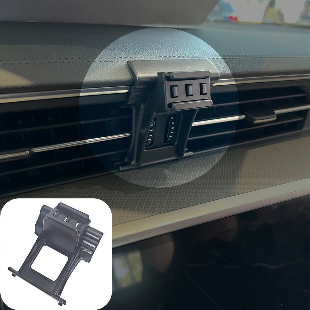 Фото Автомобильный держатель для телефона AUDI A6 C8 A7 2019 2020 2021 2022 2023 2024 Крепления для мобильного телефона Автомобильная беспроводная зарядка Специальная фиксированная база №3