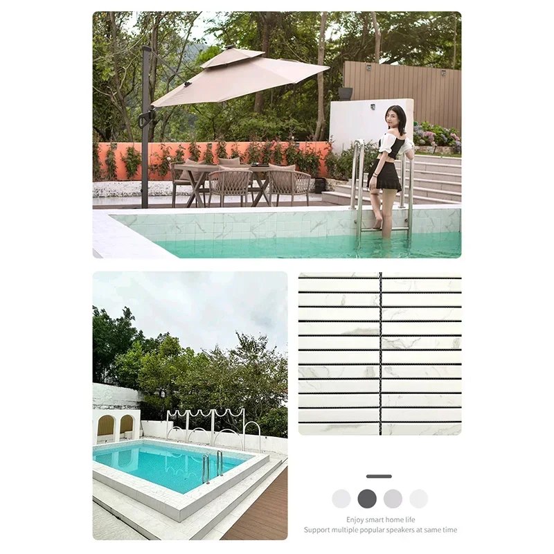 Керамическая мозаичная плитка в европейском стиле фарфоровое украшение для фона