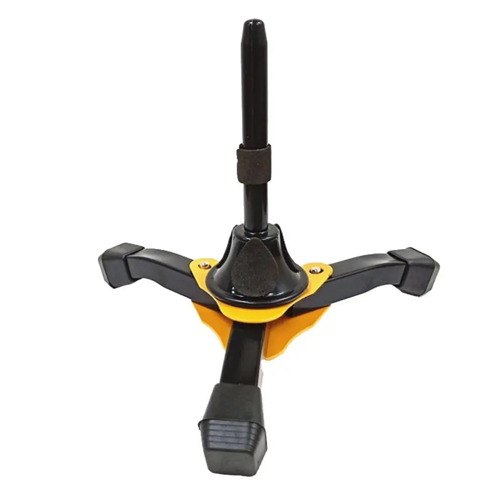

Portable Foldable Clarinet Flute Oboe Stand Holder Rack with Yellow Base
