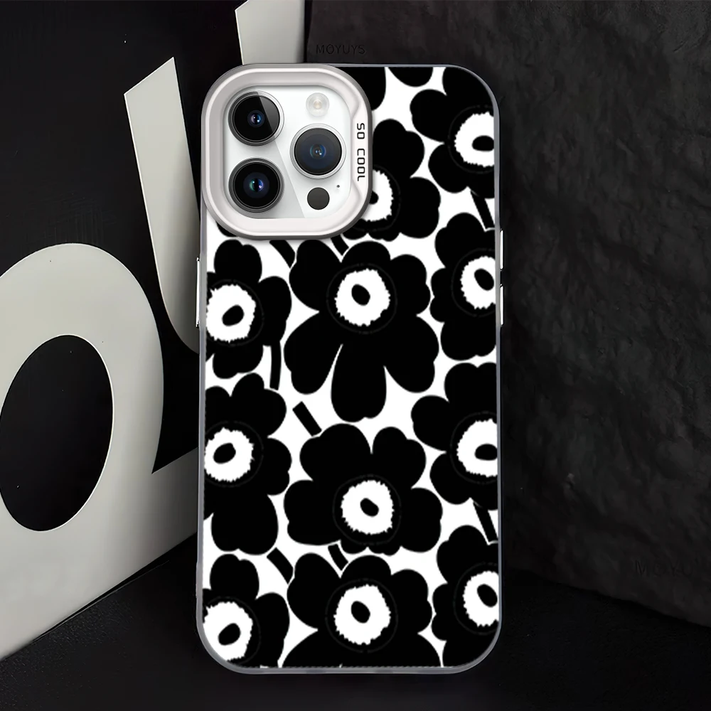 Модный роскошный чехол для телефона M-Marimekkos Samsung Galaxy S25 S24 S23 S22 S21 S20 Note20 FE Ultra Plus 4G 5G с