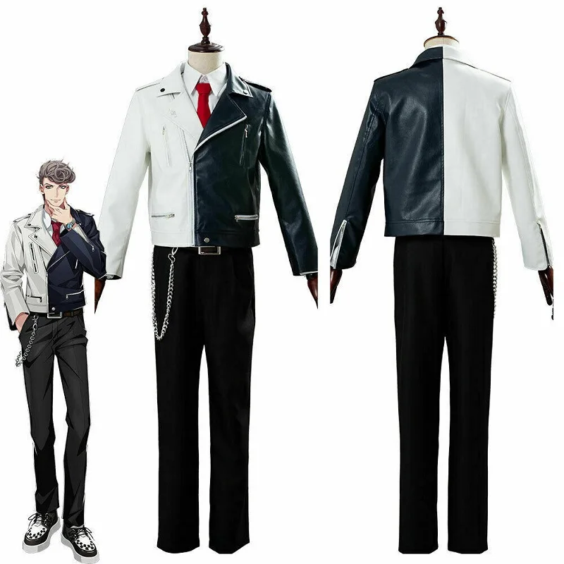 

Новинка, лидер продаж, гипнотический микрофон Небесный и ад, черный и белый, косплей, одежда на заказ