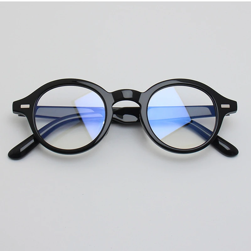 Очки в японском винтажном стиле для мужчин и женщин аксессуар круглой оправе из