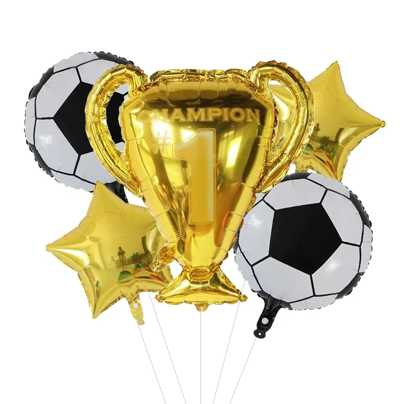 

Гелиевые шары золотые трофеи LQVYI для Дня рождения мальчика