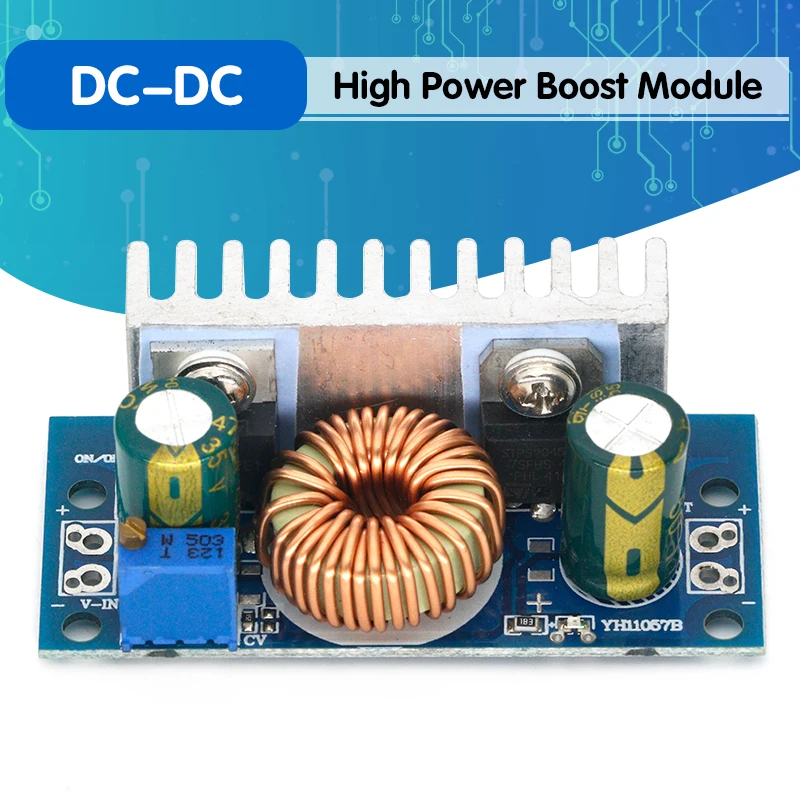 

DC-DC High Efficiency Boost Module High Power Wide Voltage Automotive Laptop Power Supply Industrial Power Supply Module