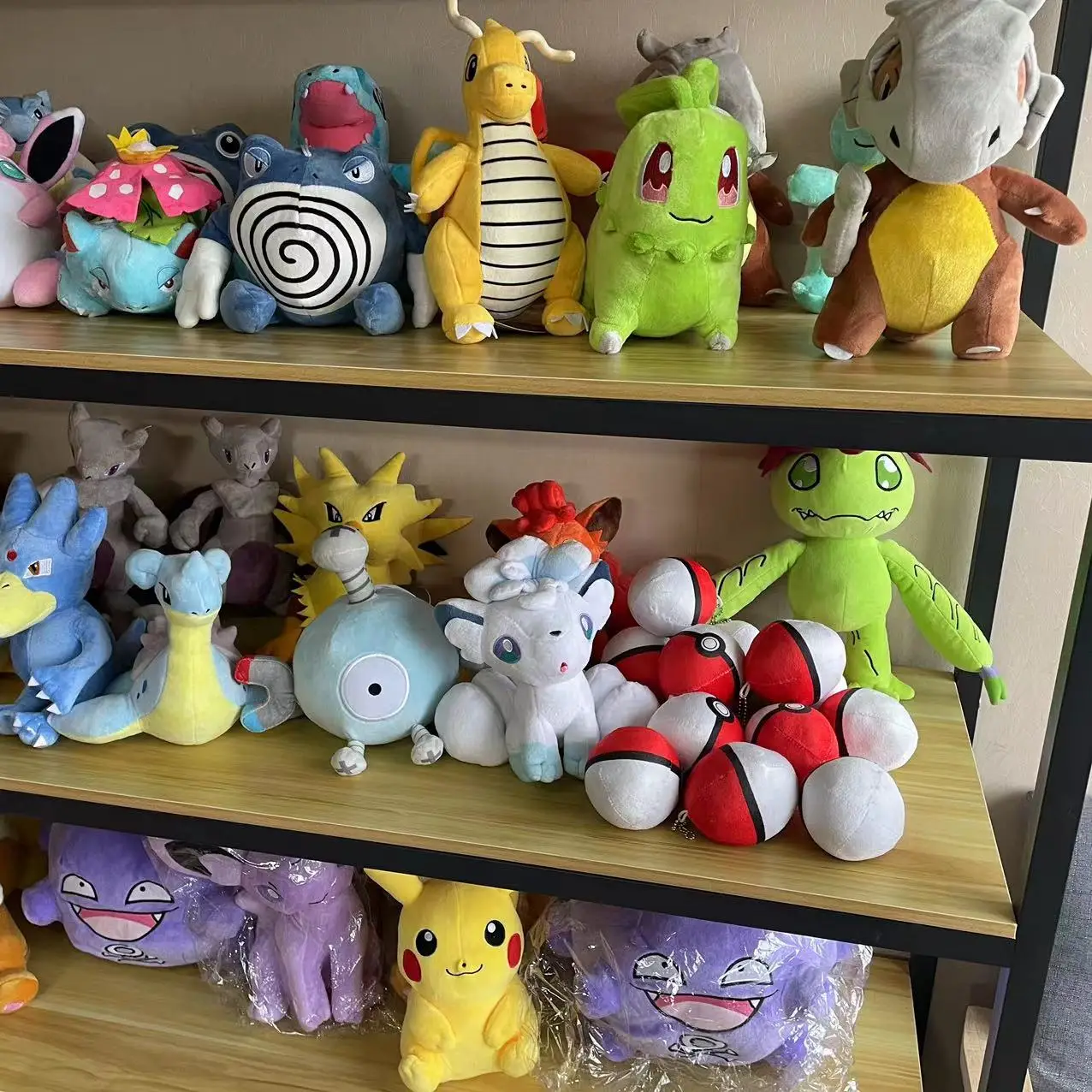 Фото 20 см Pokemon Chikorita Clefairy Jigglypuff Пикачу плюшевая игрушка милая аниме Pichu Cleffa Cyndaquil Igglybuff Blissey Totodile кукла №3