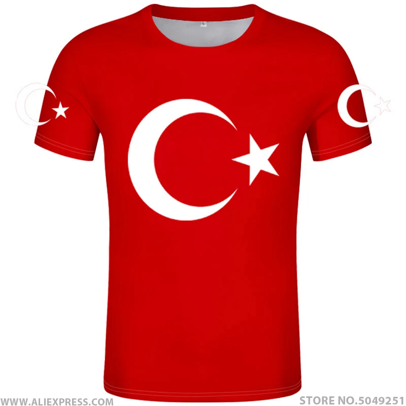 

Турецкая футболка, самодельная футболка с бесплатным именем и номером, футболка с государственным флагом Tr, Турецкая Республика, турка, страна колледжа, печать, фотоодежда