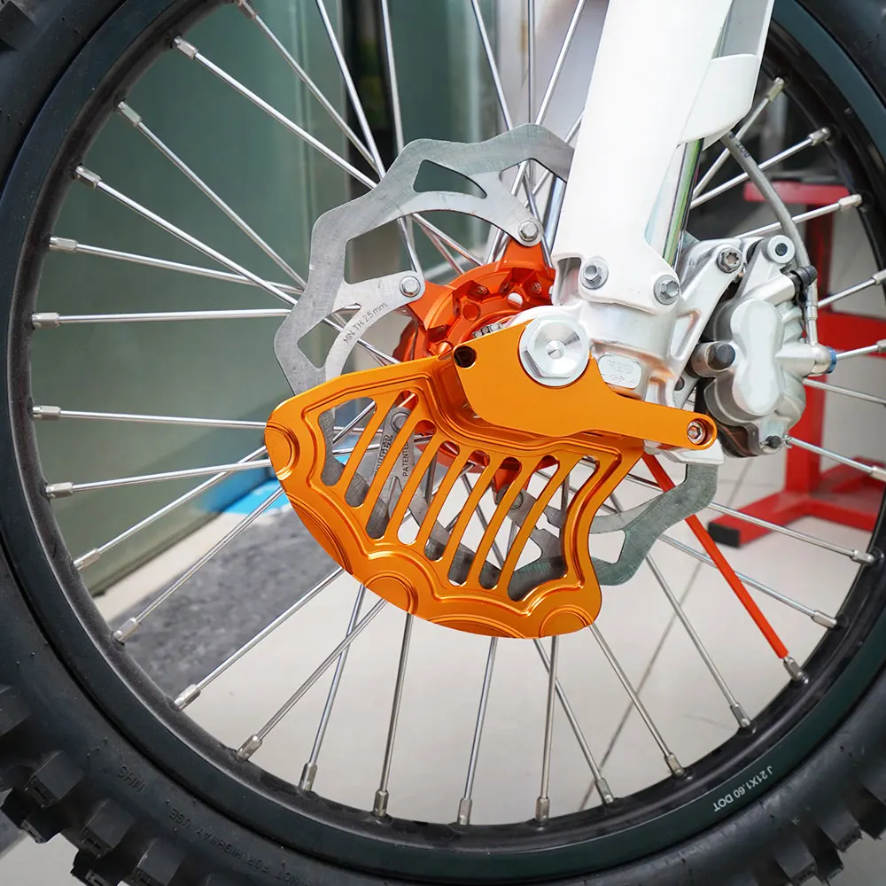 Защитная крышка переднего тормозного диска NICECNC для мотокросса KTM EXC EXCF SX SXF XC XCF XCW