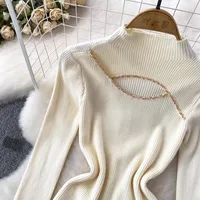 Женский трикотажный комплект из двух предметов#5