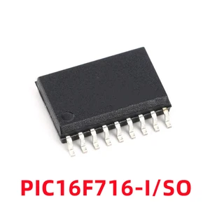 1PCS Original PIC16F716 PIC16F716-I/SO Patch SOP18-bit Flash Memory Microcontroller