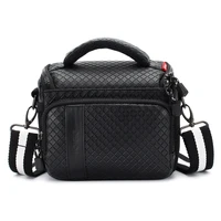 mcheng waterproof pu leather camera bag is suitable for most cameras