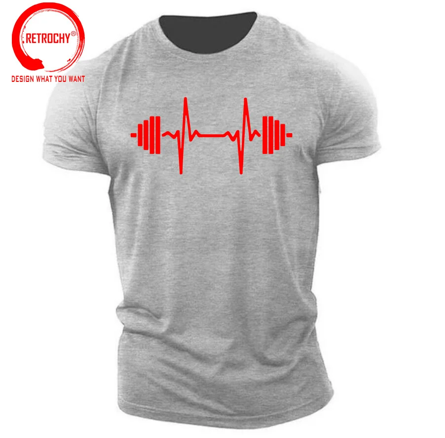 Спортивная футболка для бодибилдинга мужские свободные топы одежда мужская Y2k