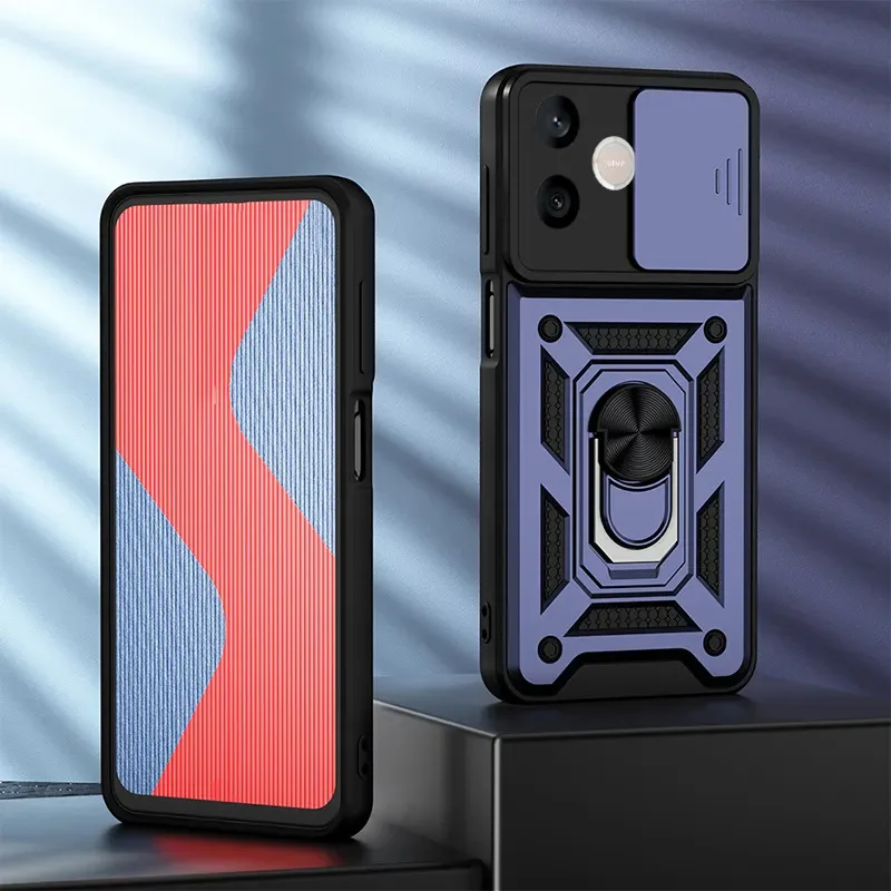 Фото Чехол Skinlee для Honor 600E Lite Pro с кольцом-держателем и защитным силиконовым чехлом для Honor 600E Lite Pro, чехол для телефона №5