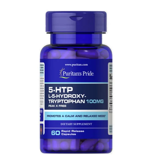 

5-HTP L-5-HYDROXY Tryptophan 100 mg 60 capsules
