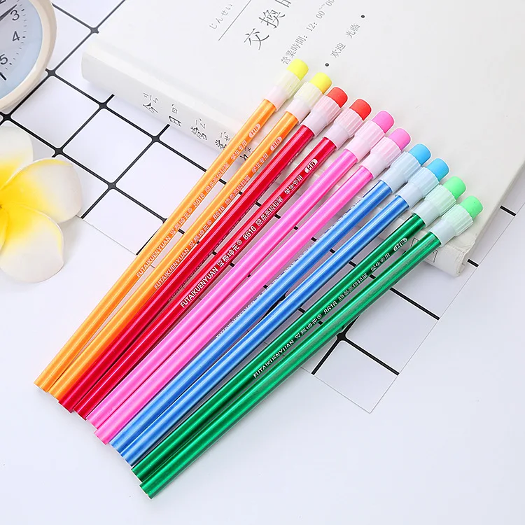 

5Pcs/set New Hb Wooden Writing Pencil for Children Drawing Pen School Pencils Gift for Kid Stationery Supplies