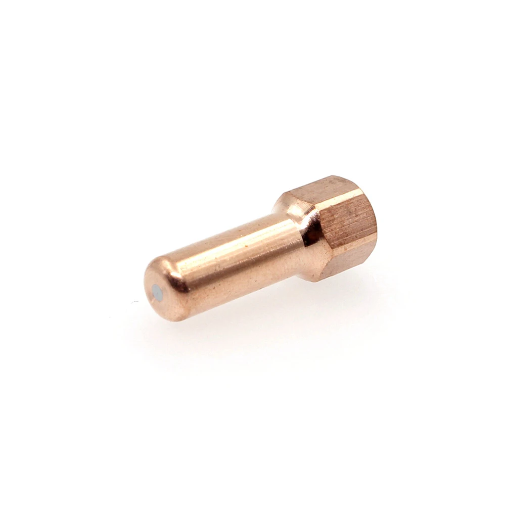 

Nozzle Cutting Electrode For Welding Tools Durability Electrodes Nozzle Tip 1.0mm Plasma Cutting Nozzle Copper Hafnium