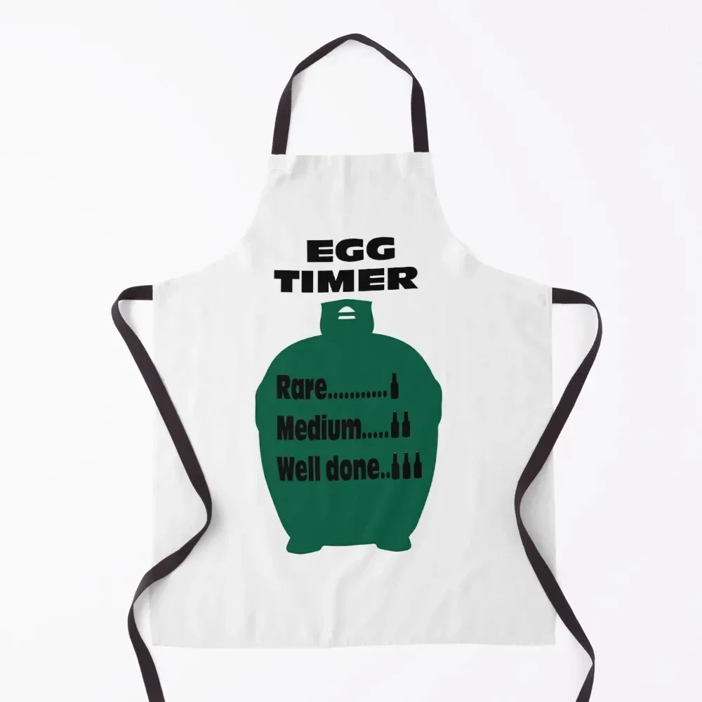 Таймер EGG таймер для барбекю зеленый гриль-яйцо забавный подарочный фартук
