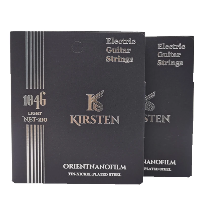 2 Sets/ pack High Quality Professional Electric Guitar Strings Orientnanofilm Nickel Plated Steel Coating Strings Super Light