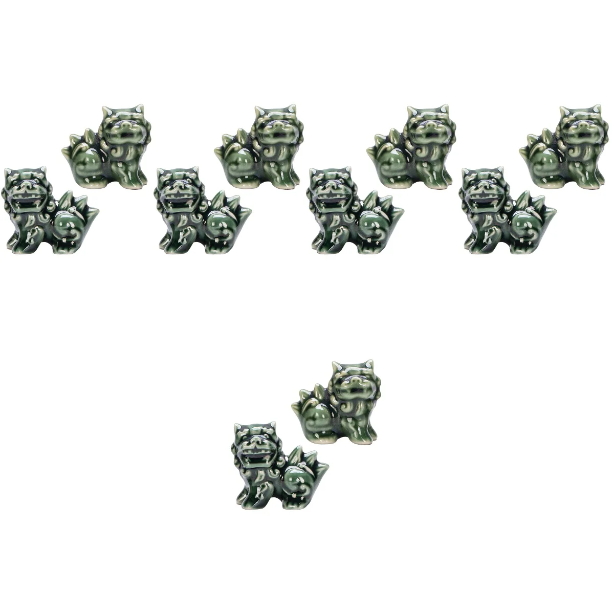 

10 Pcs Portable Chopstick Holder Animals Chopstick Holder Chopsticks Holder Housewarming Gift for Home Friend Decorate Car Decor