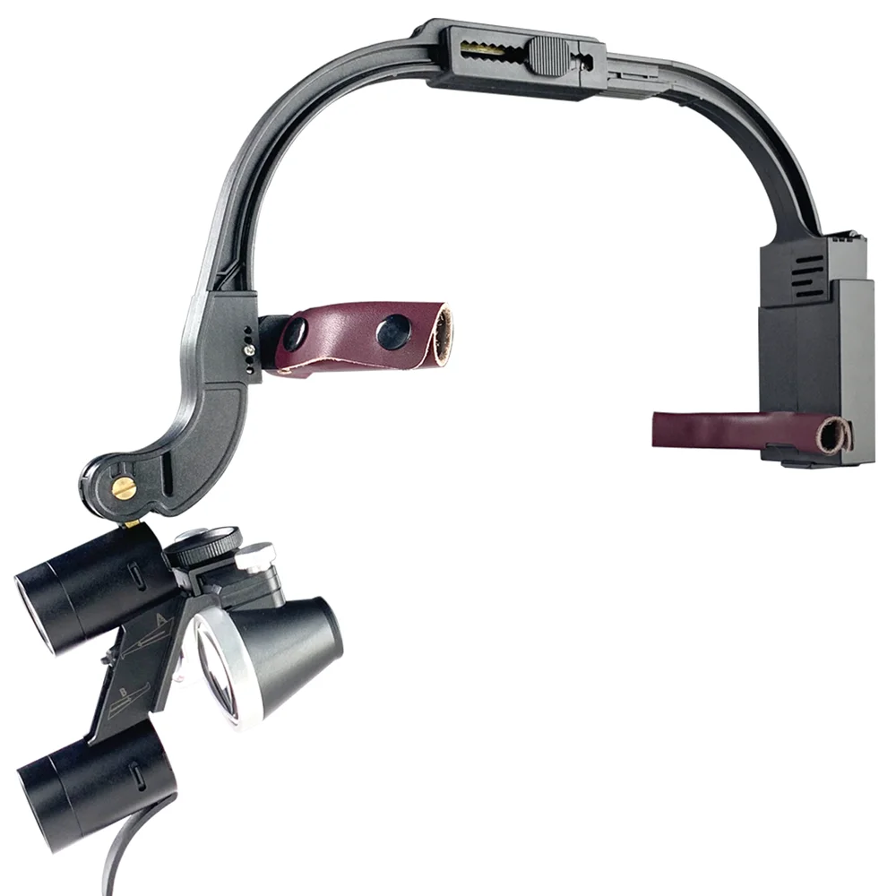 

2.5X 3.5X Magnification Binocular Dental Loupe Surgery Surgical Magnifier With Headlight LED Light Dentist Loupes Lamp Dentistry