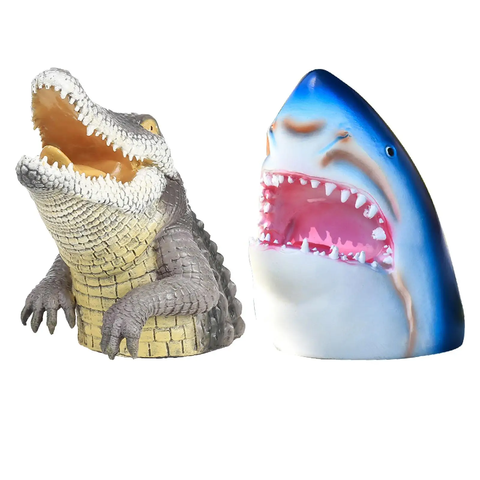 Художественное украшение для сада Скульптурное из смолы фигурки животных стен