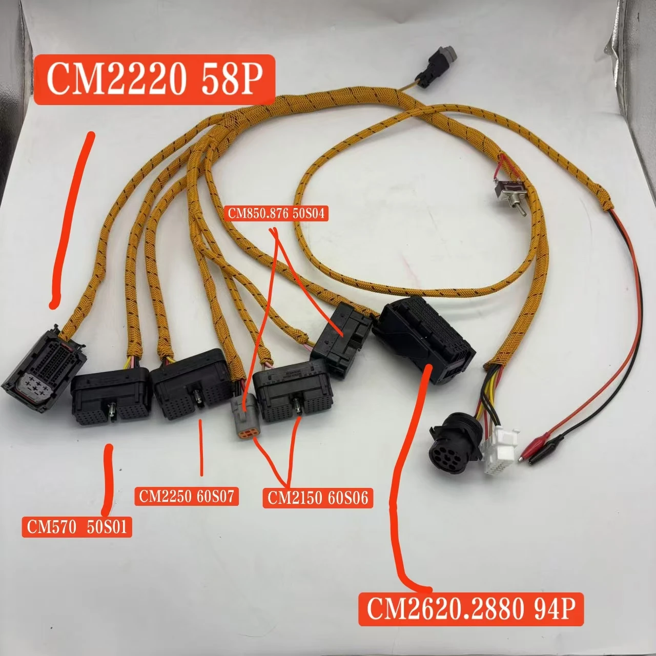 

CM570 CM850 CM2150 Проверка двигателя, программа обнаружения жгута проводов для Cummins CM2220 CM2250 CM2350 CM2670 CM2620 CM2880