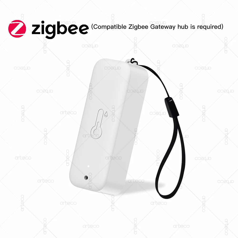 

Датчик температуры и влажности Zigbee 3.0 IP65