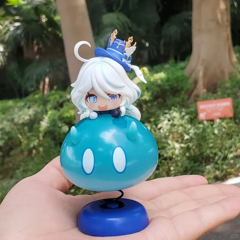 Genshin Impact Fengdan Q-Version периферийная фигурка Focalors Furina Slime Shaken настольное украшение