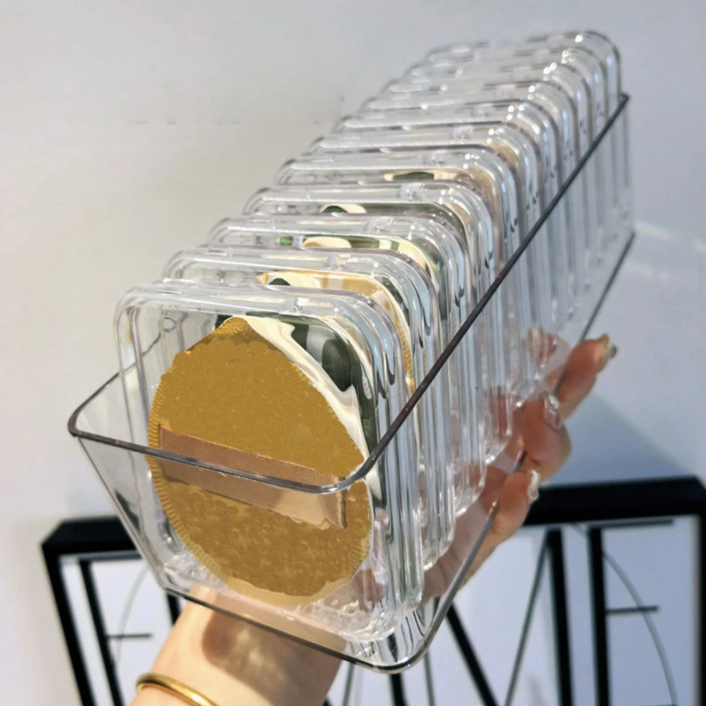 1 шт. портативный пыленепроницаемый органайзер для хранения пудры и яиц