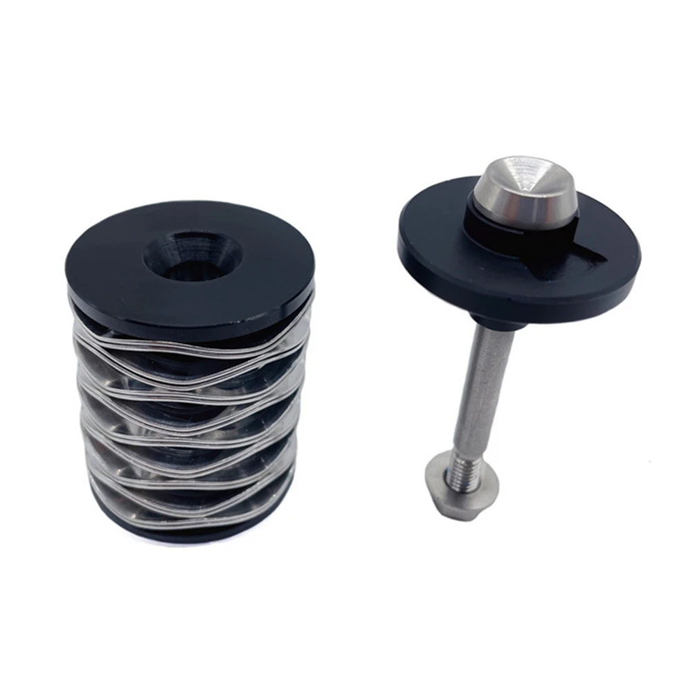 

Folding Bicycle Modified CNC Titanium Alloy Rear Shock Absorber Bike Metal Spring Rear Shock Absorber for Brompton