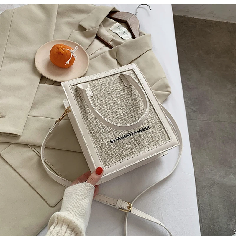 

Luxury Tote Simple 2021 Winter Trend Brand Shoulder Bags for Women PU Leather Crossbody Bag Female designer handbag