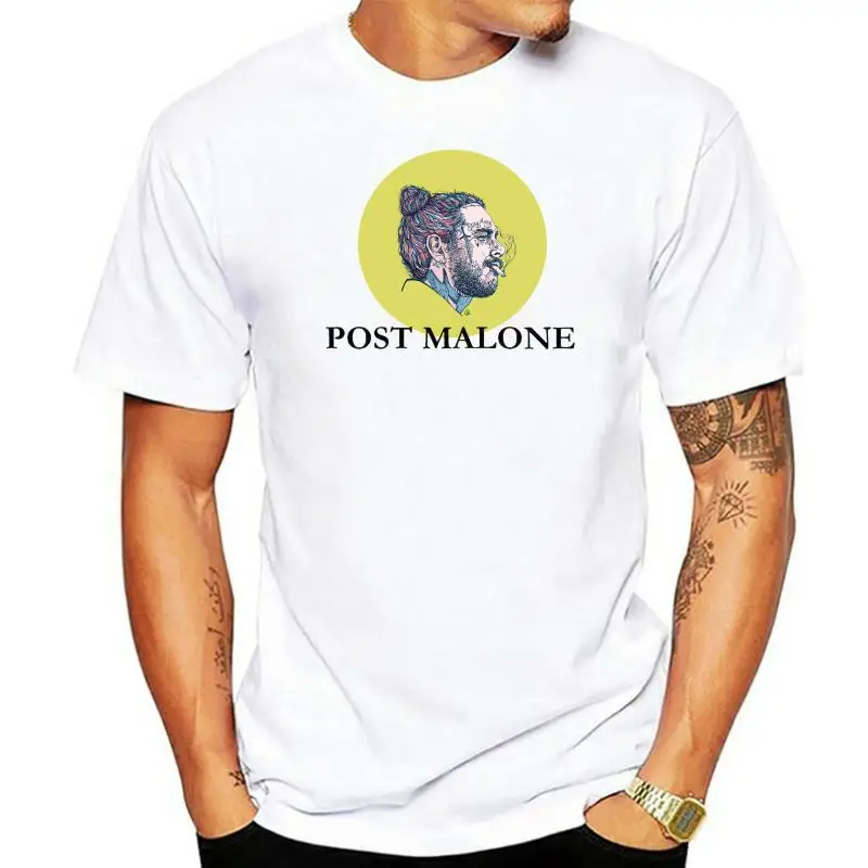 

Винтажная футболка унисекс Post Malone Singer